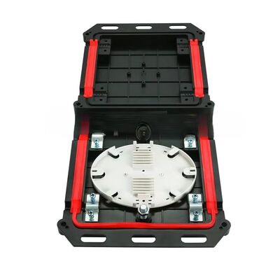 गुणवत्ता  Ftth Mini Fiber Cable Joint Box Inline Fiber Optic Cable Splice IP65 24 Core कारखाना