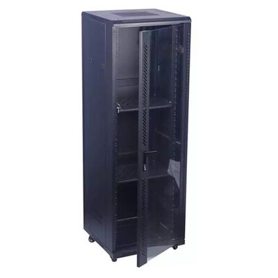 गुणवत्ता  37U Floor Standing Server Rack Cabinet SPCC IP20 Cold Rolled Steel कारखाना