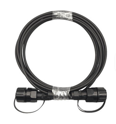 Ip68 FTTA ODVA SC से ODVA SC UPC APC 5.0mm आउटडोर आर्मर्ड वाटरप्रूफ फाइबर जम्पर पैच कॉर्ड