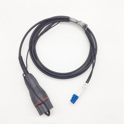 Ip68 FTTA Fullaxs DLC से DLC 4.8mm आउटडोर आर्मर्ड वाटरप्रूफ फाइबर जम्पर पैच कॉर्ड